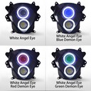 012 Customized Headlight Angel Eye Blue Hid Suzuki Gsxr1000 Gsx-R1000 2007 2008